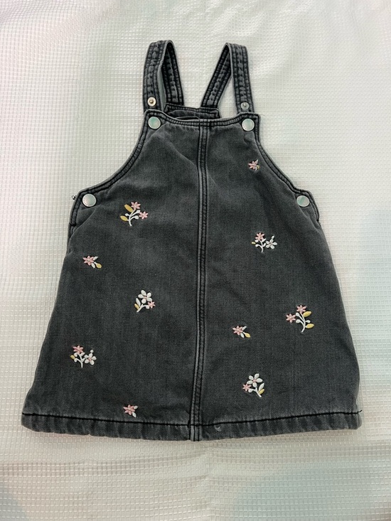 H&M Other - H&M Girls 18M Floral Denim Dress Summer Spring Girly Dress
